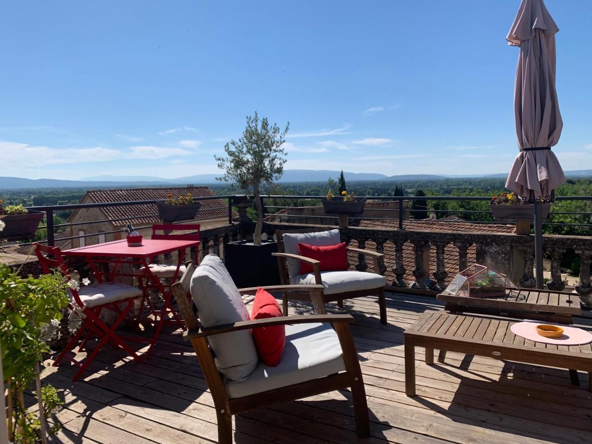 Un Soir Sous Les Etoiles Bed & Breakfast Châteauneuf-de-Gadagne Exterior photo